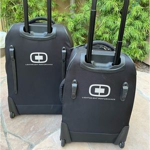 SACRIFICE SALE!!!! NEW WT OGIO BLACK KICKSTART 2 PIECE LUGGAGE SET